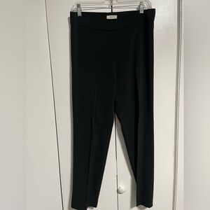 Avenue Montaigne Pull On Black Ankle Pants for Women
